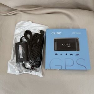 Cube GPS Tracker Device for Car Trucks Pets ATVs Boats Real w/ Hard Wire Charger
